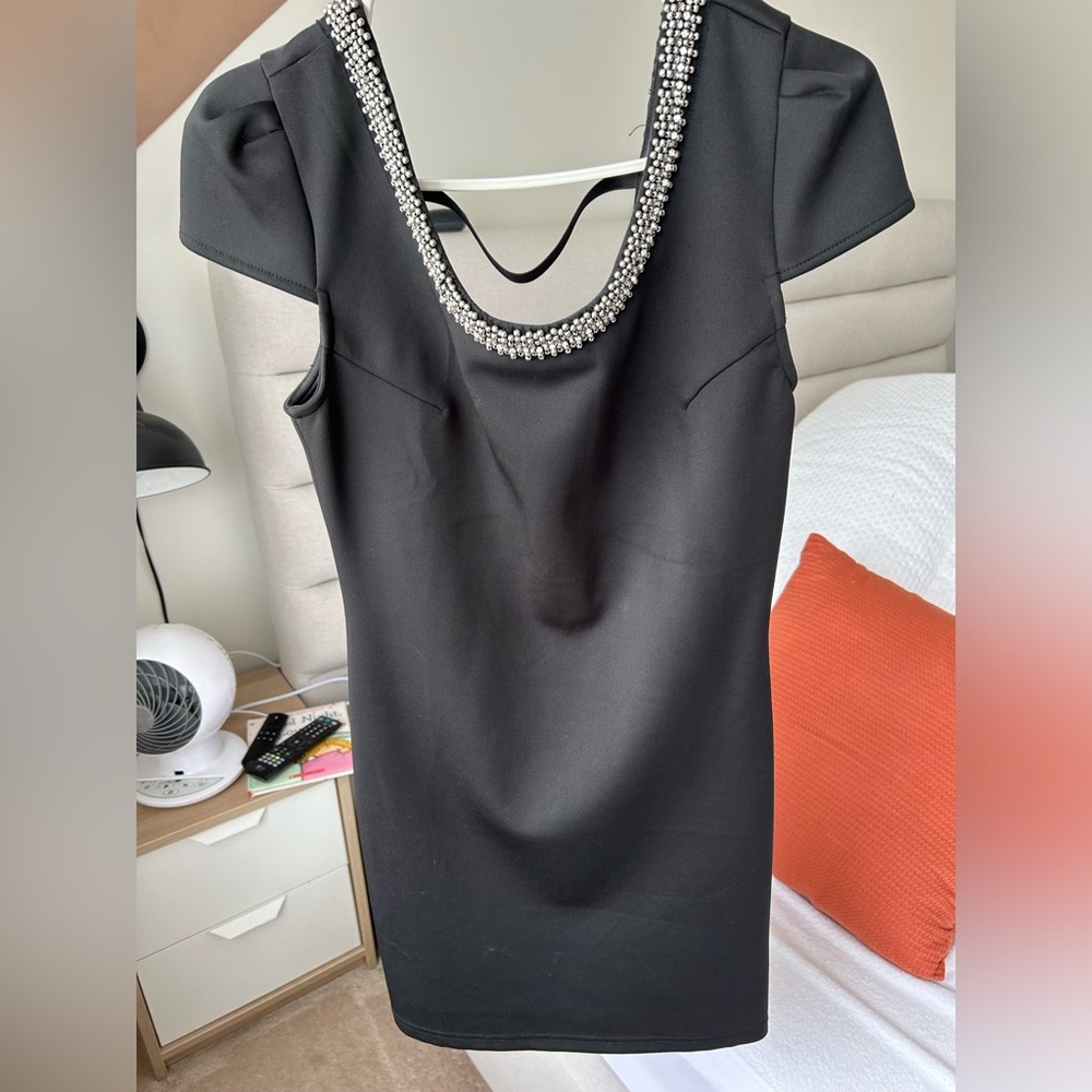 Elegant Black Mini Dress